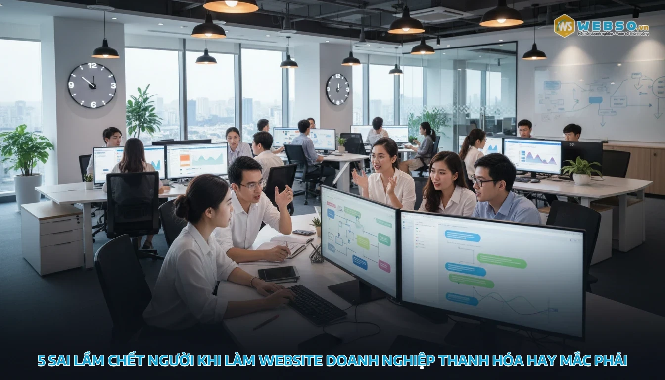 thiết kế website tại thanh hóa - 5 Sai Lầm Chết Người Khi Làm Website Doanh Nghiệp Thanh Hóa Hay Mắc Phải