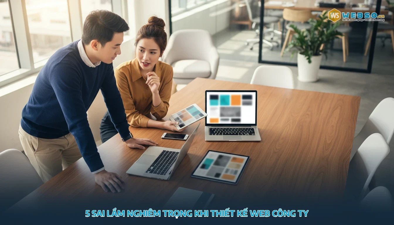 thiết kế web công ty - 5 Sai Lầm Nghiêm Trọng Khi Thiết Kế Web Công Ty