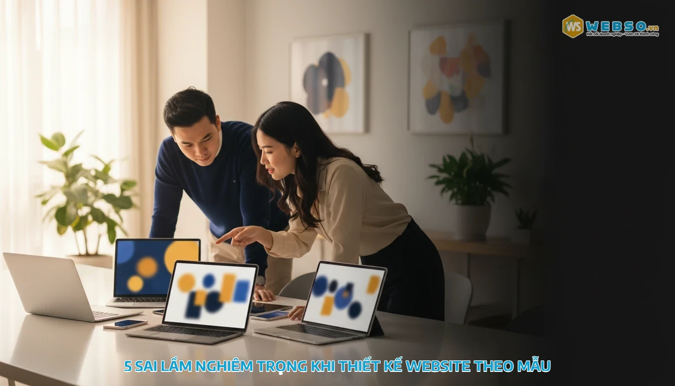 thiết kế website theo mẫu - 5 Sai Lầm Nghiêm Trọng Khi Thiết Kế Website Theo Mẫu