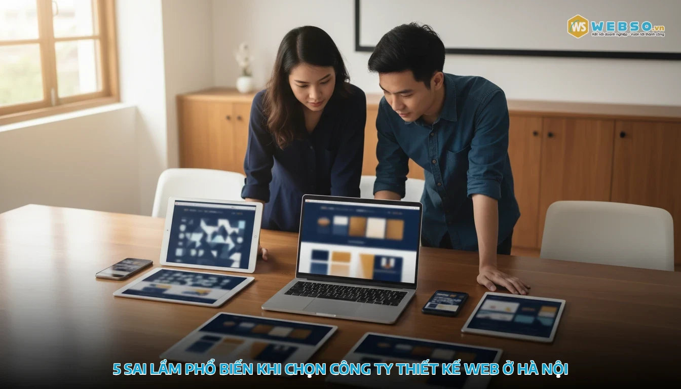 thiết kế web hà nội - 5 Sai Lầm Phổ Biến Khi Chọn Công Ty Thiết Kế Web Ở Hà Nội