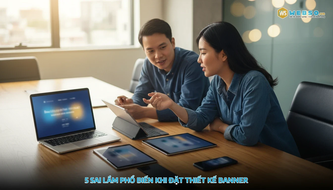 giá thiết kế banner website - 5 Sai Lầm Phổ Biến Khi Đặt Thiết Kế Banner