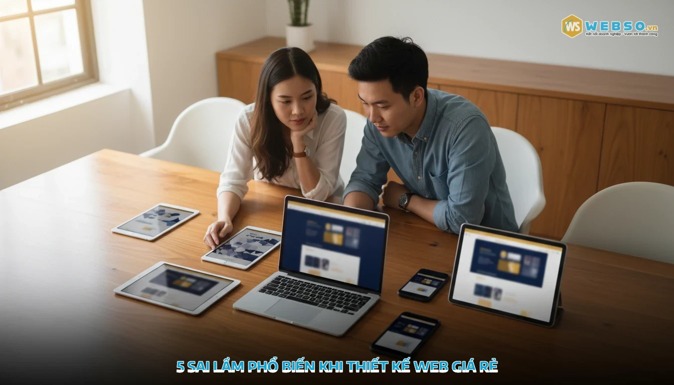 thiết kế web theo yêu cầu giá rẻ - 5 Sai Lầm Phổ Biến Khi Thiết Kế Web Giá Rẻ