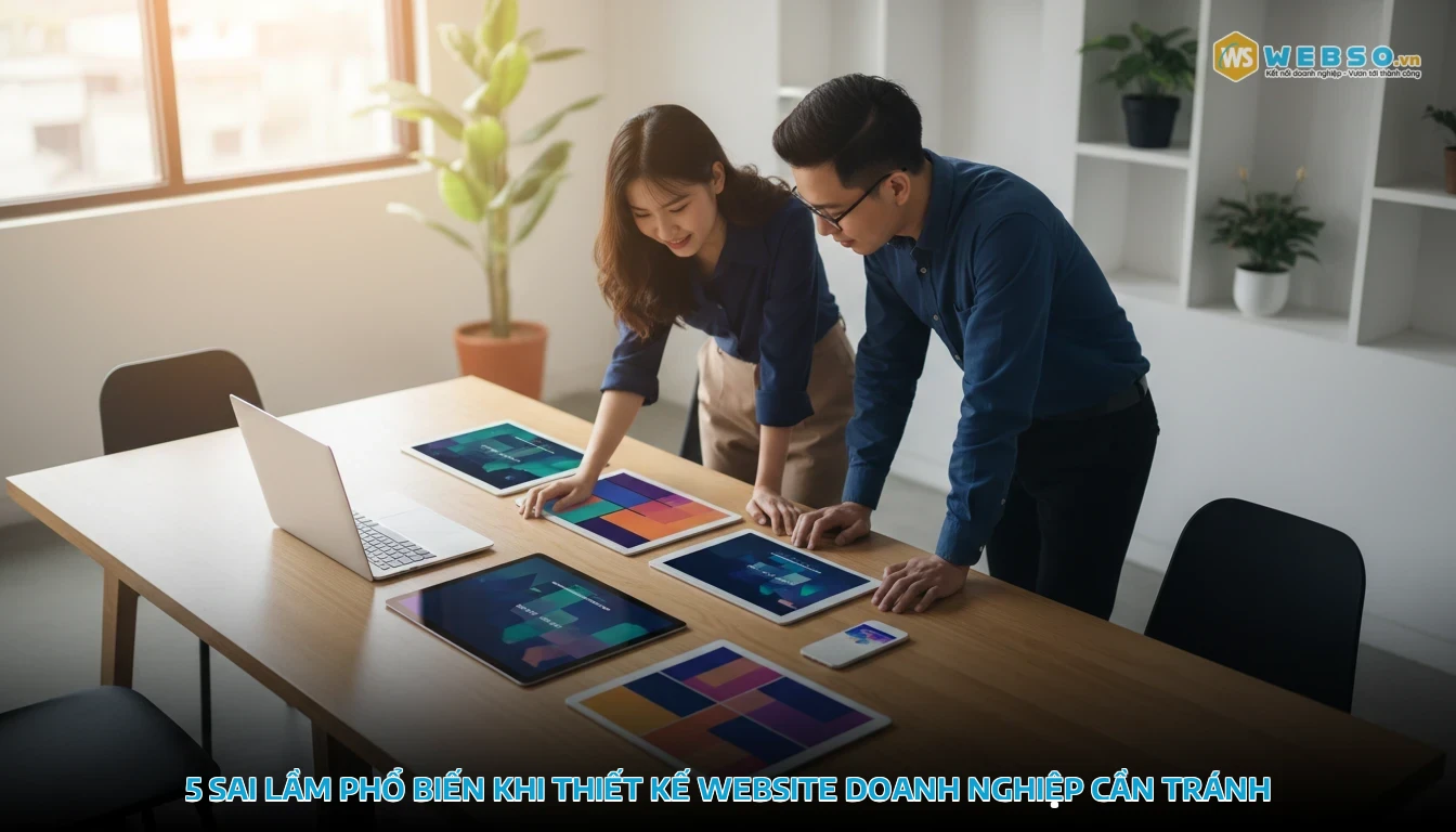 thiết kế web tại phú thọ - 5 Sai Lầm Phổ Biến Khi Thiết Kế Website Doanh Nghiệp Cần Tránh