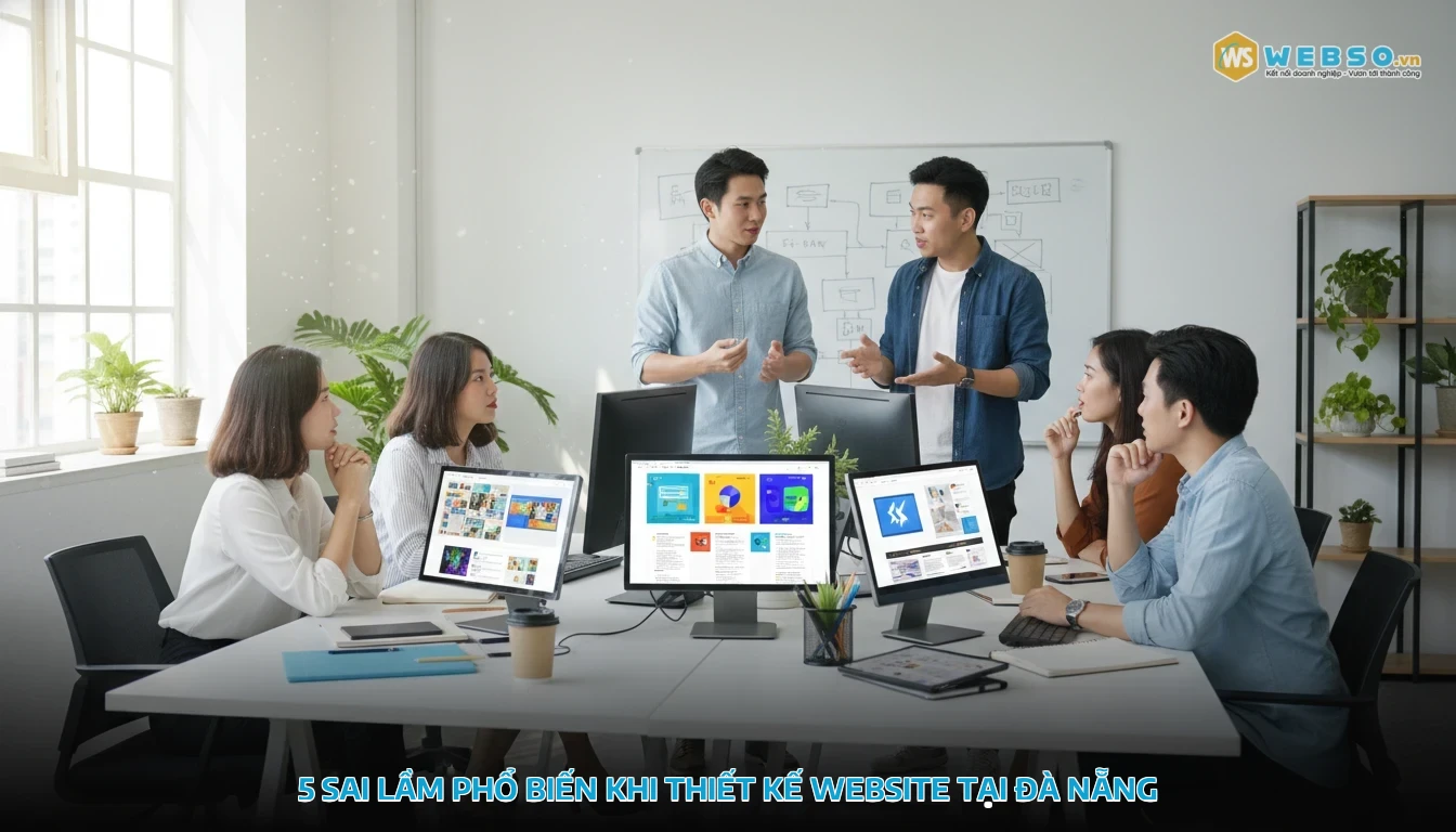 thiết kế web đà nẵng - 5 sai lầm phổ biến khi thiết kế website tại Đà Nẵng