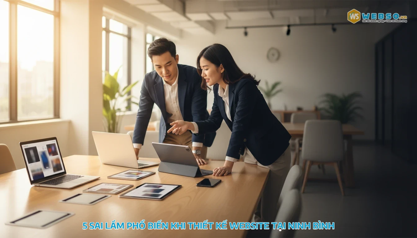 thiết kế website ninh bình - 5 Sai Lầm Phổ Biến Khi Thiết Kế Website Tại Ninh Bình