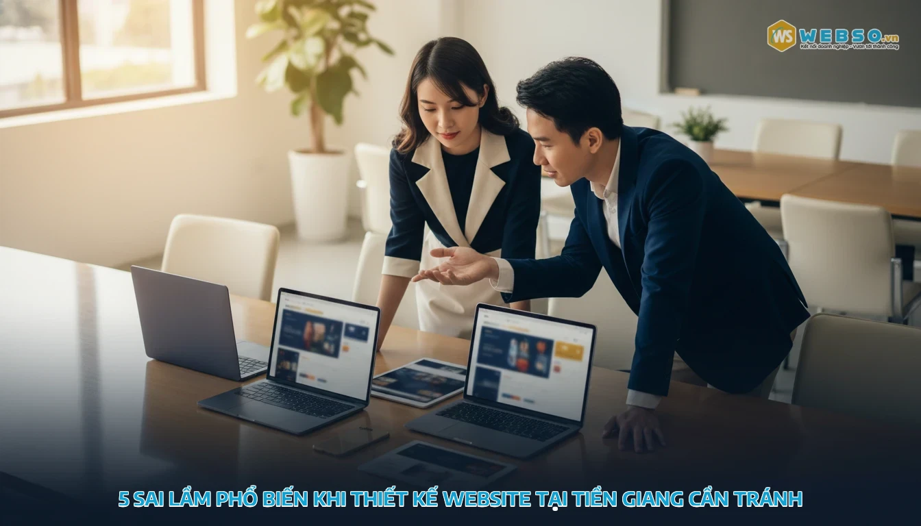 thiết kế web tiền giang - 5 sai lầm phổ biến khi thiết kế website tại Tiền Giang cần tránh