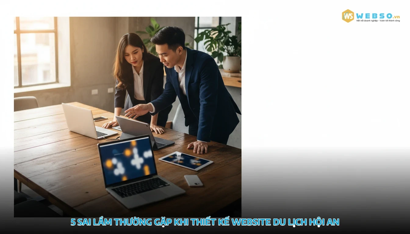 thiết kế website tại hội an - 5 sai lầm thường gặp khi thiết kế website du lịch Hội An