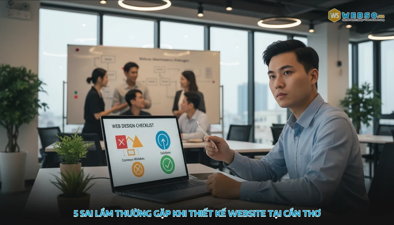 thiết kế web cần thơ - 5 sai lầm thường gặp khi thiết kế website tại Cần Thơ