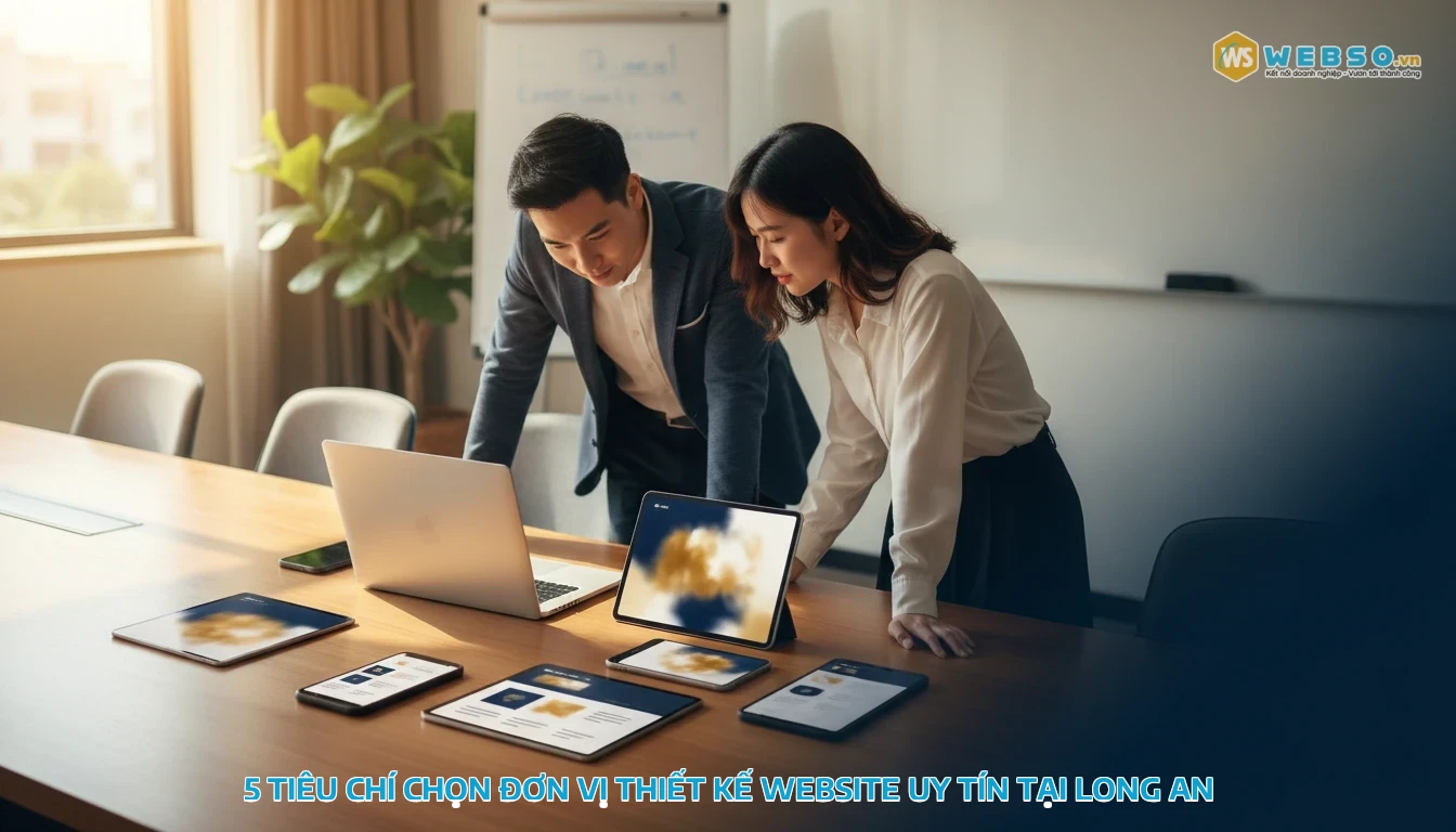 thiết kế website long an - Tiêu chí chọn đơn vị thiết kế website uy tín tại Long An