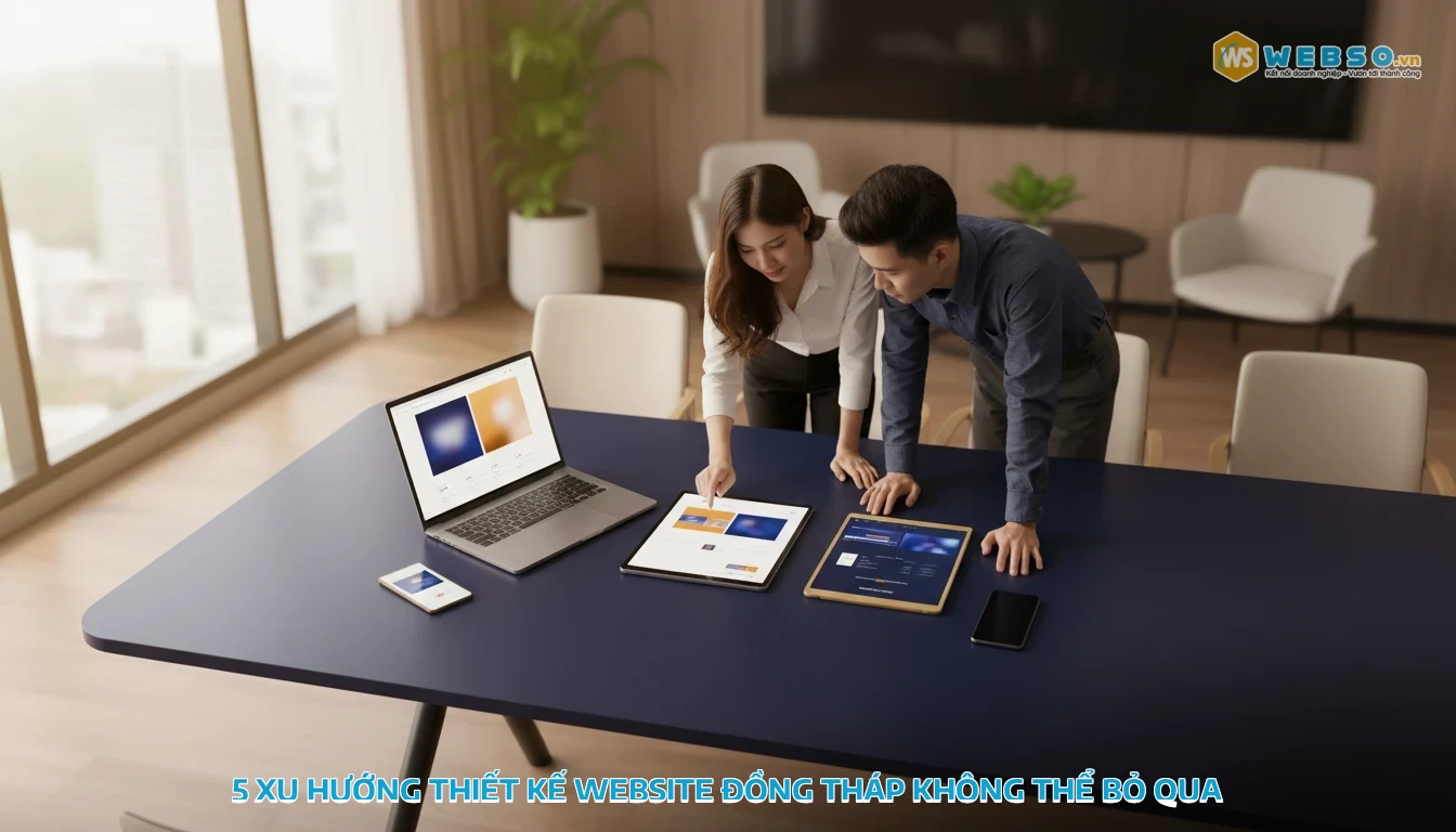 thiết kế website đồng tháp - 5 xu hướng thiết kế website Đồng Tháp không thể bỏ qua