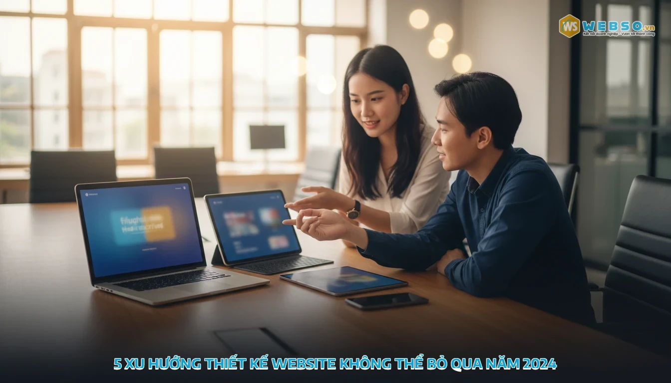 thiết kế website cà mau - 5 xu hướng thiết kế website không thể bỏ qua năm 2025