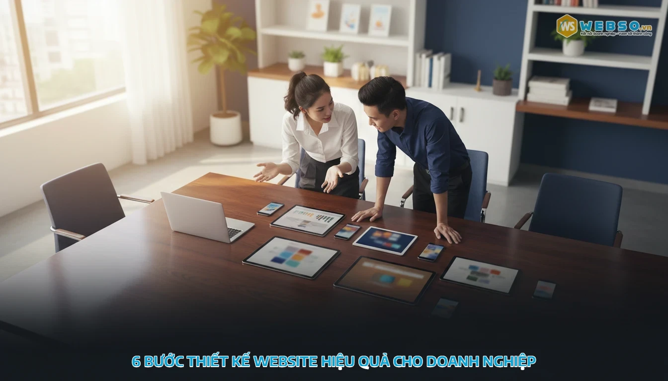 thiết kế web tại vĩnh phúc - 6 Bước Thiết Kế Website Hiệu Quả Cho Doanh Nghiệp