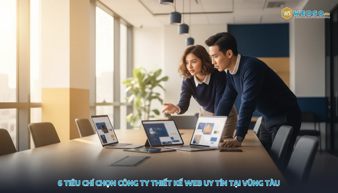 thiết kế web vũng tàu - 6 tiêu chí chọn công ty thiết kế web uy tín tại Vũng Tàu