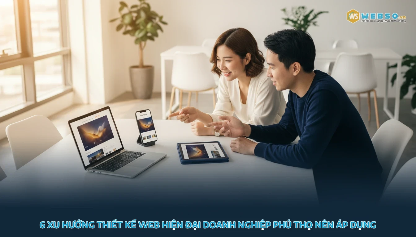 thiết kế web tại phú thọ - 6 Xu Hướng Thiết Kế Web Hiện Đại Doanh Nghiệp Phú Thọ Nên Áp Dụng