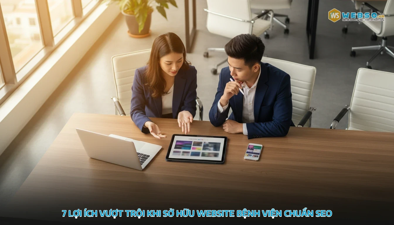 thiết kế website bệnh viện - 7 lợi ích vượt trội khi sở hữu website bệnh viện chuẩn SEO
