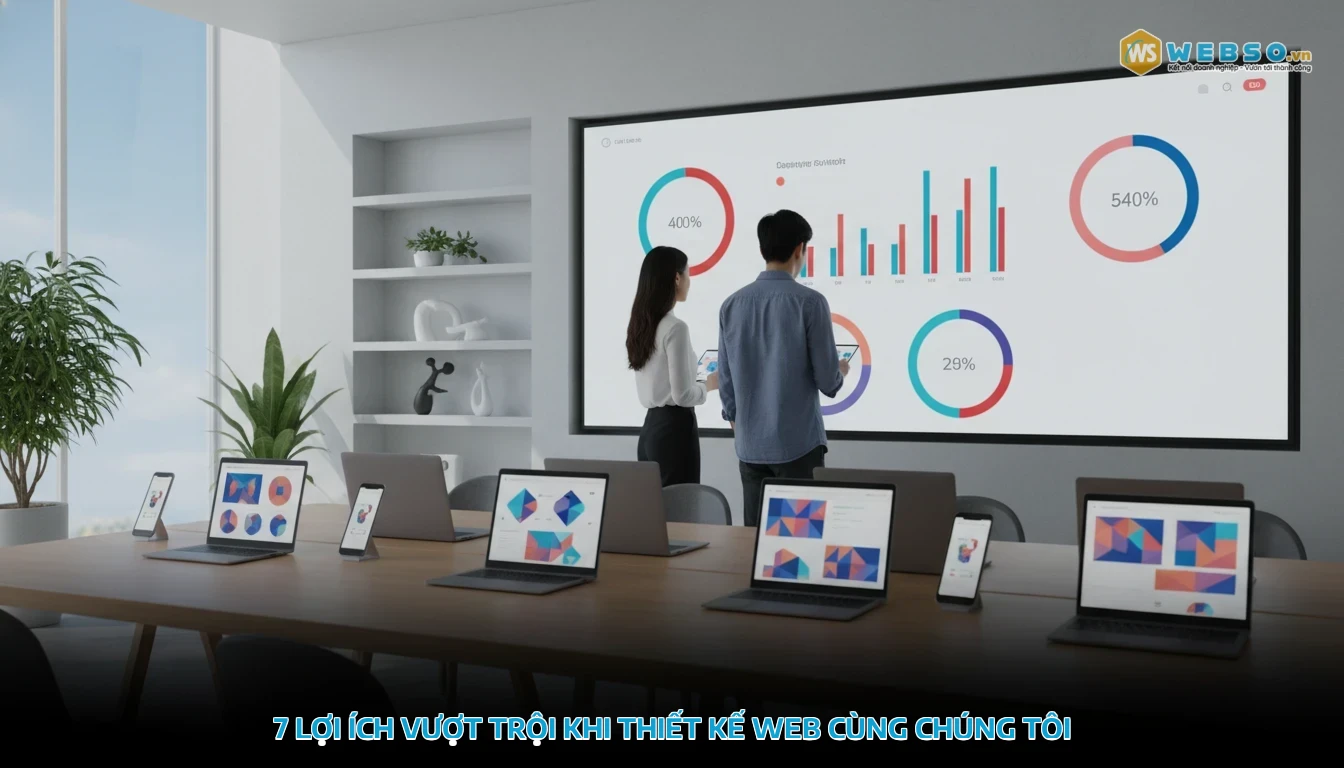 thiết kế web - 7 lợi ích vượt trội khi thiết kế web cùng chúng tôi