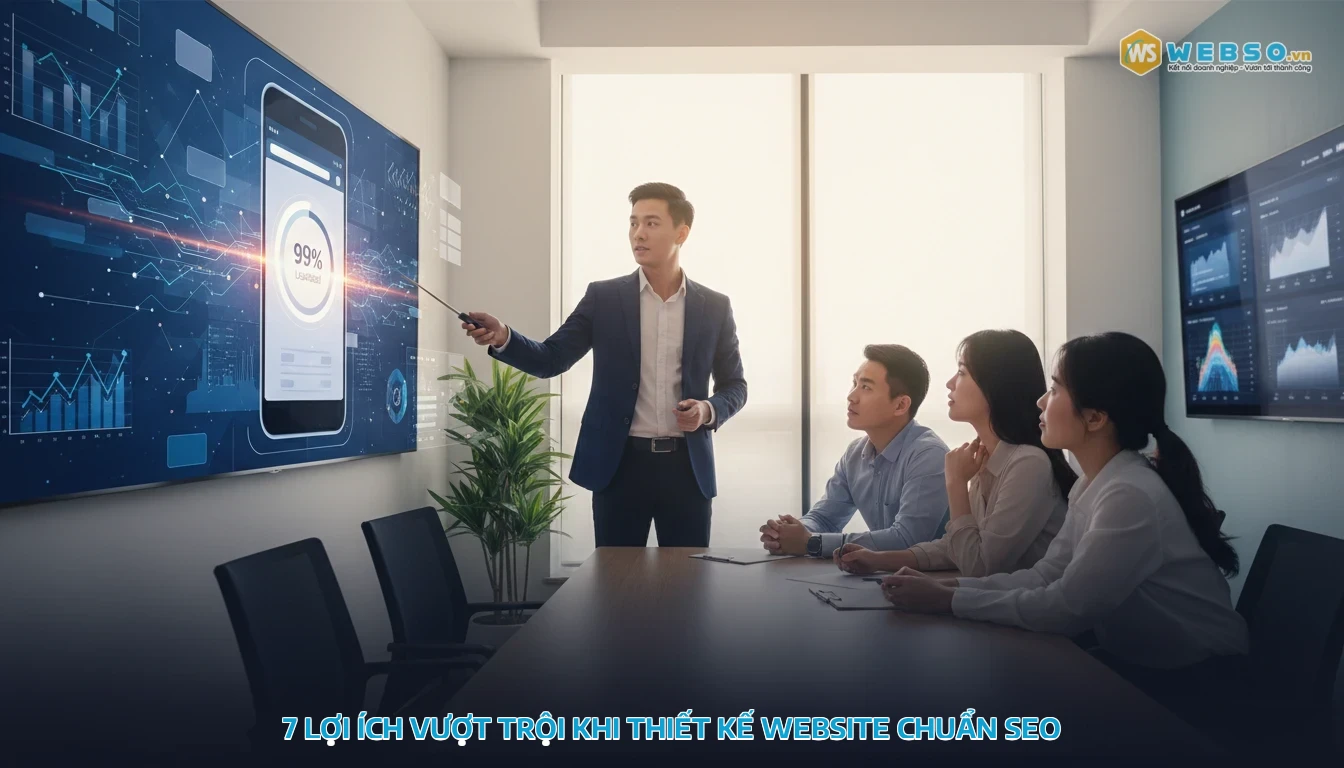 Thiết kế website chuẩn seo - 7 lợi ích vượt trội khi thiết kế website chuẩn SEO