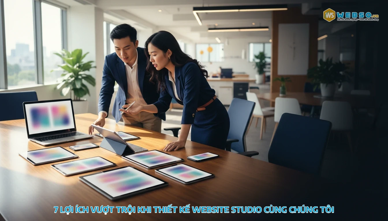 thiết kế website studio - 7 lợi ích vượt trội khi thiết kế website studio cùng chúng tôi
