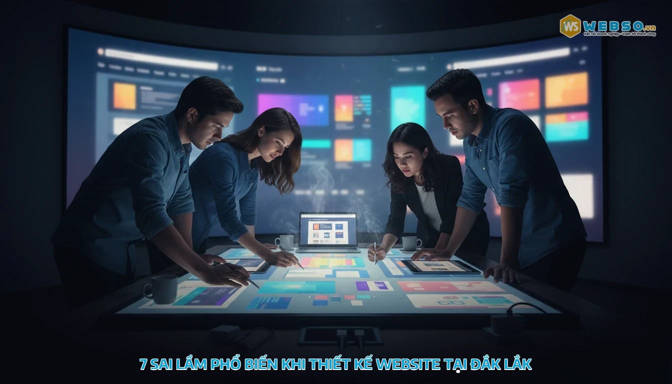 thiết kế website daklak - 7 Sai Lầm Phổ Biến Khi Thiết Kế Website Tại Đắk Lắk