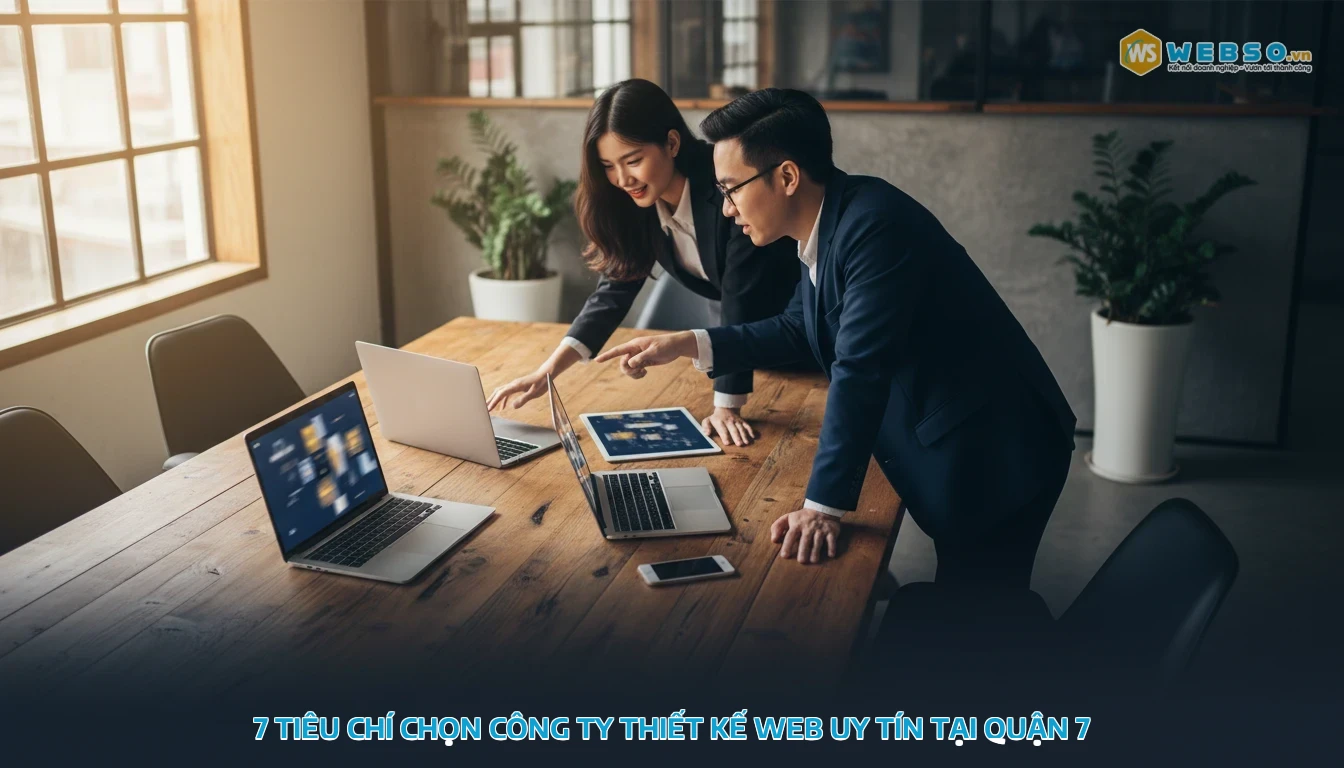 thiết kế web quận 7 - 7 tiêu chí chọn công ty thiết kế web uy tín tại Quận 7