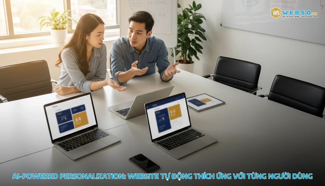 những điều cần biết khi thiết kế website - AI-Powered Personalization: Website tự động thích ứng với từng người dùng