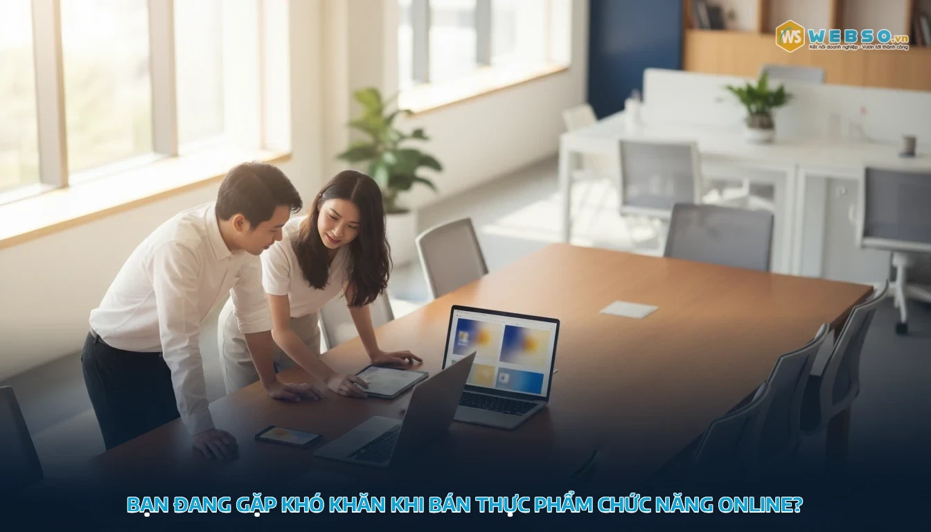 thiết kế website thực phẩm chức năng - Doanh nghiệp thực phẩm chức năng đang gặp khó khăn gì khi thiếu website chuyên nghiệp?