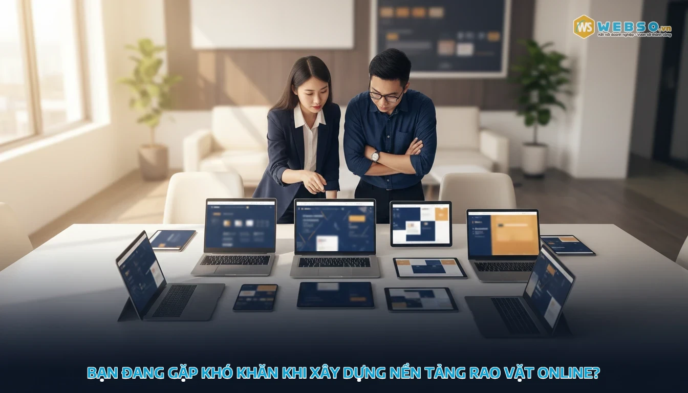 thiết kế website rao vặt - Bạn đang gặp khó khăn khi xây dựng nền tảng rao vặt online?