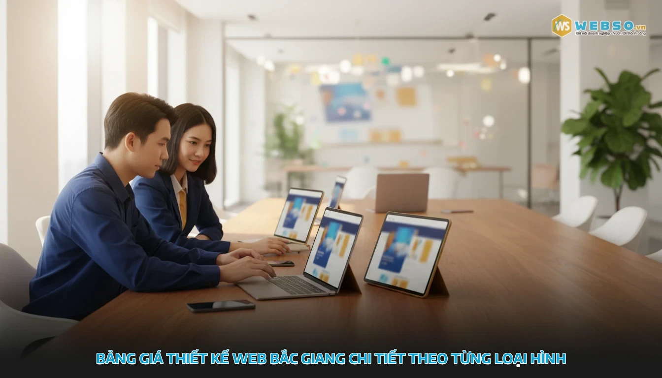thiết kế web bắc giang - Bảng Giá Thiết Kế Web Bắc Giang Chi Tiết Theo Từng Loại Hình
