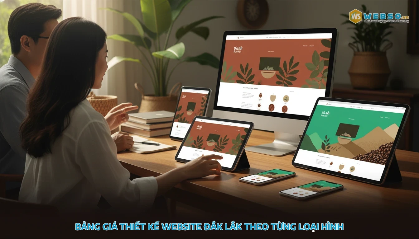 thiết kế website daklak - Bảng Giá Thiết Kế Website Đắk Lắk Theo Từng Loại Hình
