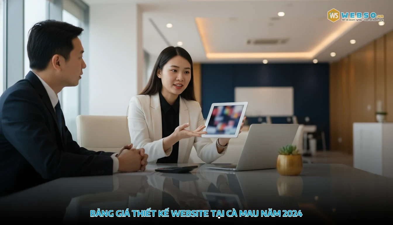 thiết kế website cà mau - Bảng giá thiết kế website tại Cà Mau năm 2025