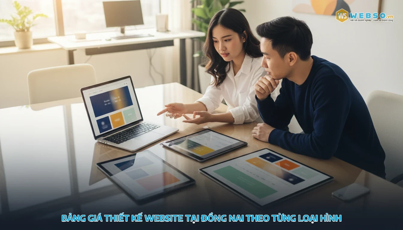 thiết kế web đồng nai - Bảng Giá Thiết Kế Website Tại Đồng Nai Theo Từng Loại Hình