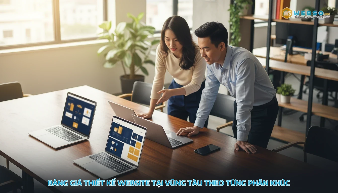 thiết kế web vũng tàu - Bảng giá thiết kế website tại Vũng Tàu theo từng phân khúc
