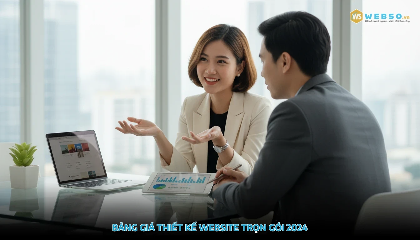 bảng giá thiết kế website - Bảng giá thiết kế website trọn gói 2024