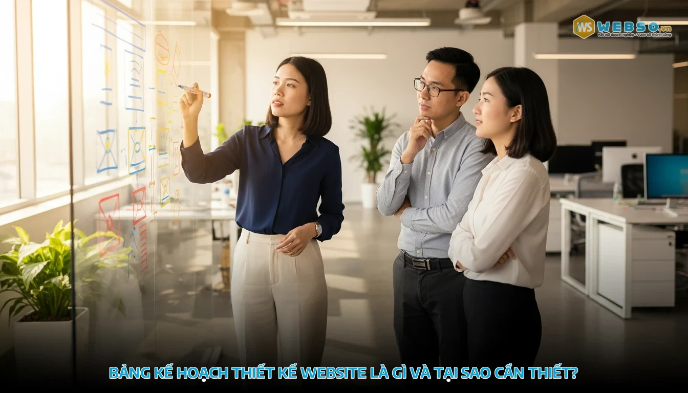 bảng kế hoạch thiết kế website - Bảng kế hoạch thiết kế website là gì và tại sao doanh nghiệp cần có?