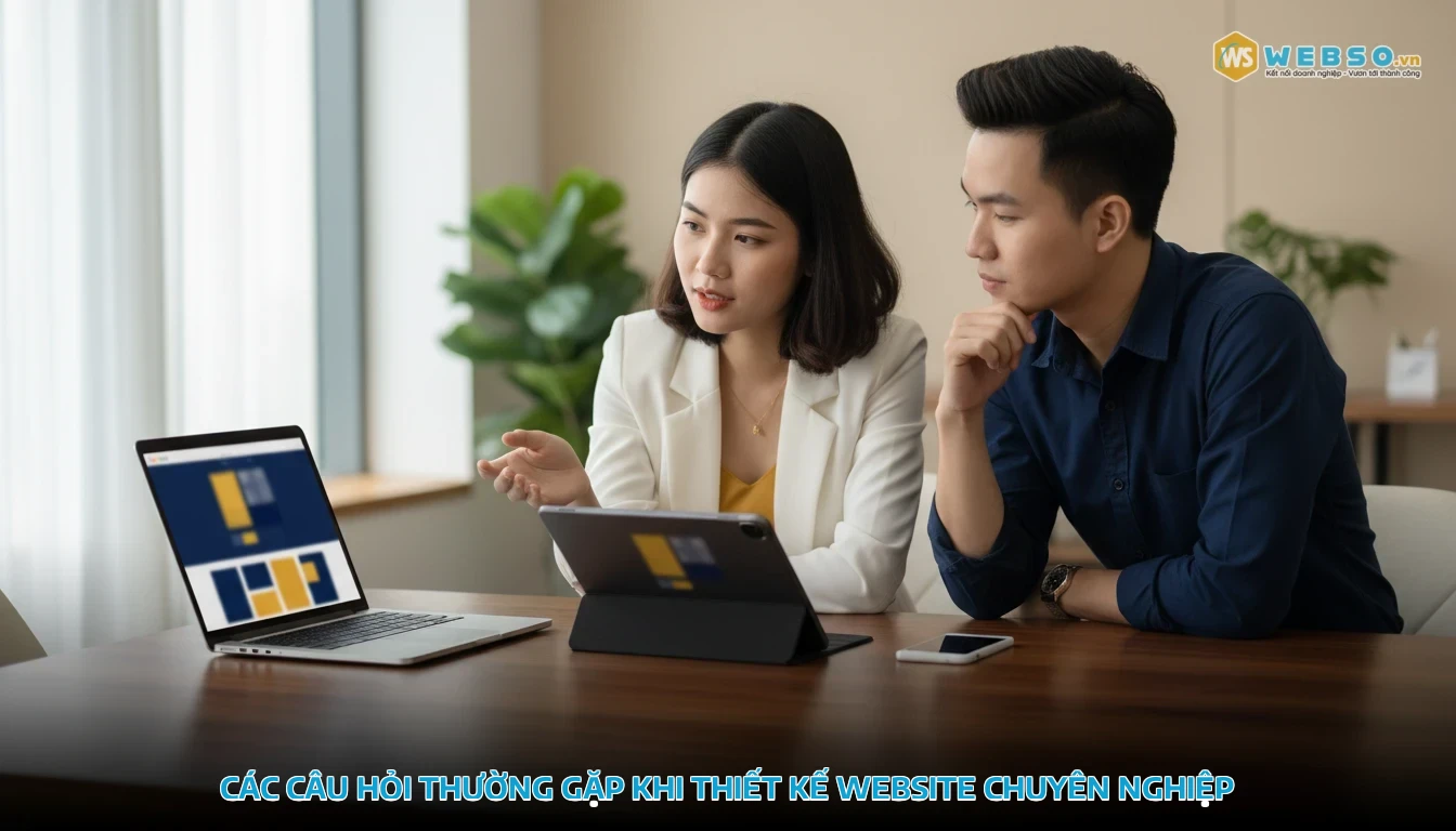 những điều cần biết khi thiết kế website - Các câu hỏi thường gặp khi thiết kế website chuyên nghiệp