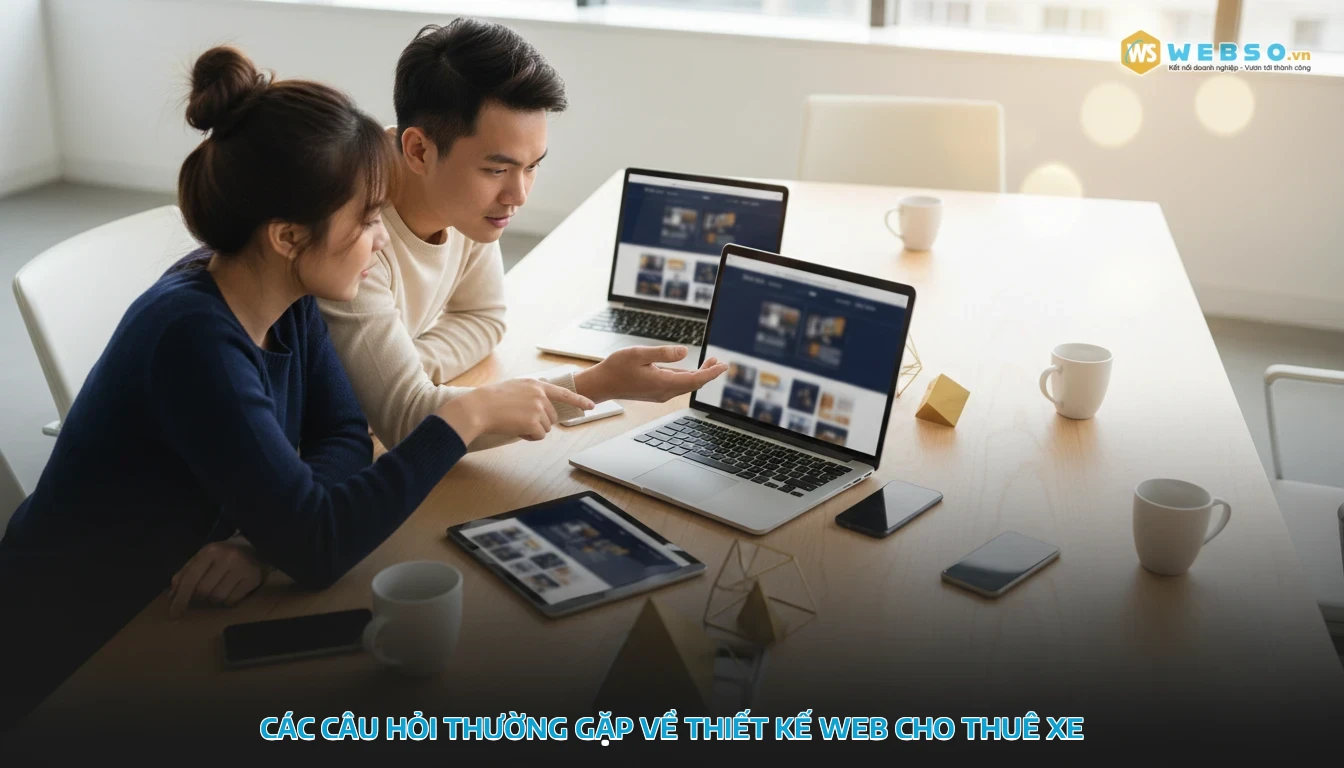 thiết kế web cho thuê xe - Các câu hỏi thường gặp về thiết kế web cho thuê xe