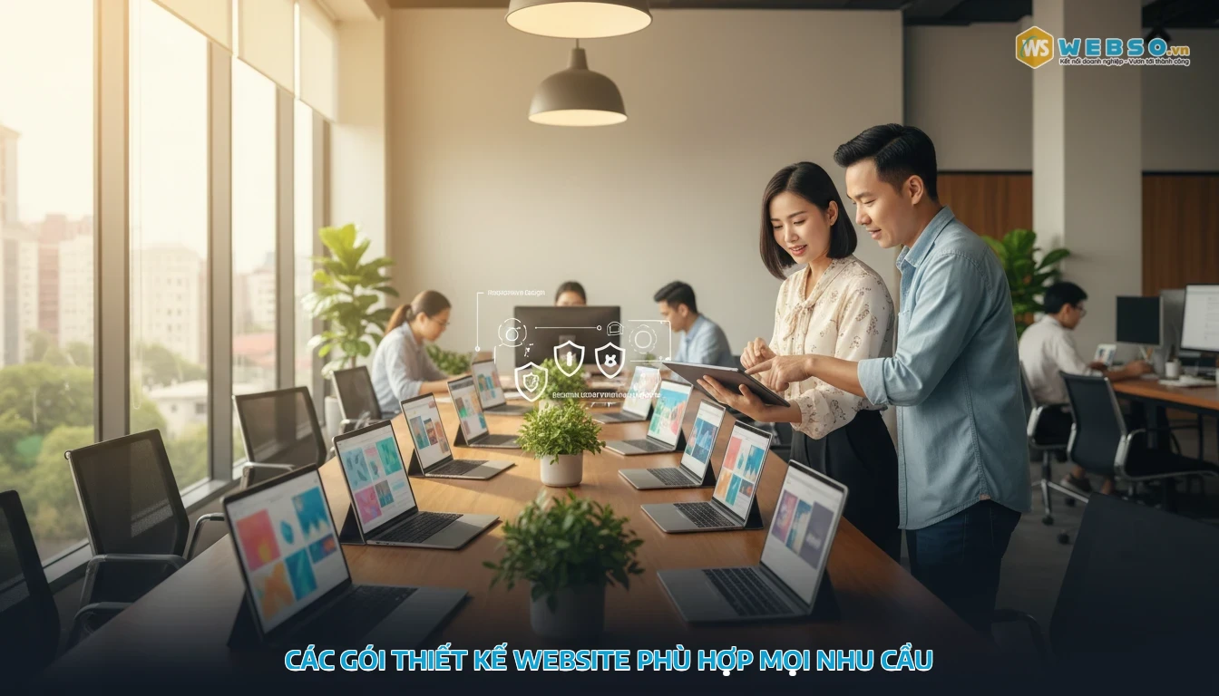 thiết kế web - Các gói thiết kế website phù hợp mọi nhu cầu