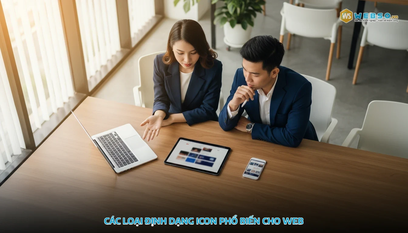 download bộ icon cho thiết kế web - Các loại định dạng icon phổ biến cho web
