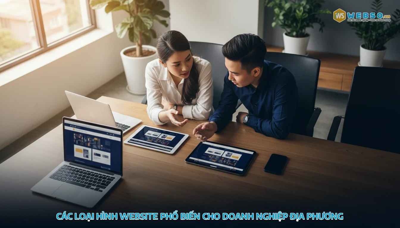 thiết kế website tại nam định - Các Loại Hình Website Phổ Biến Cho Doanh Nghiệp Địa Phương
