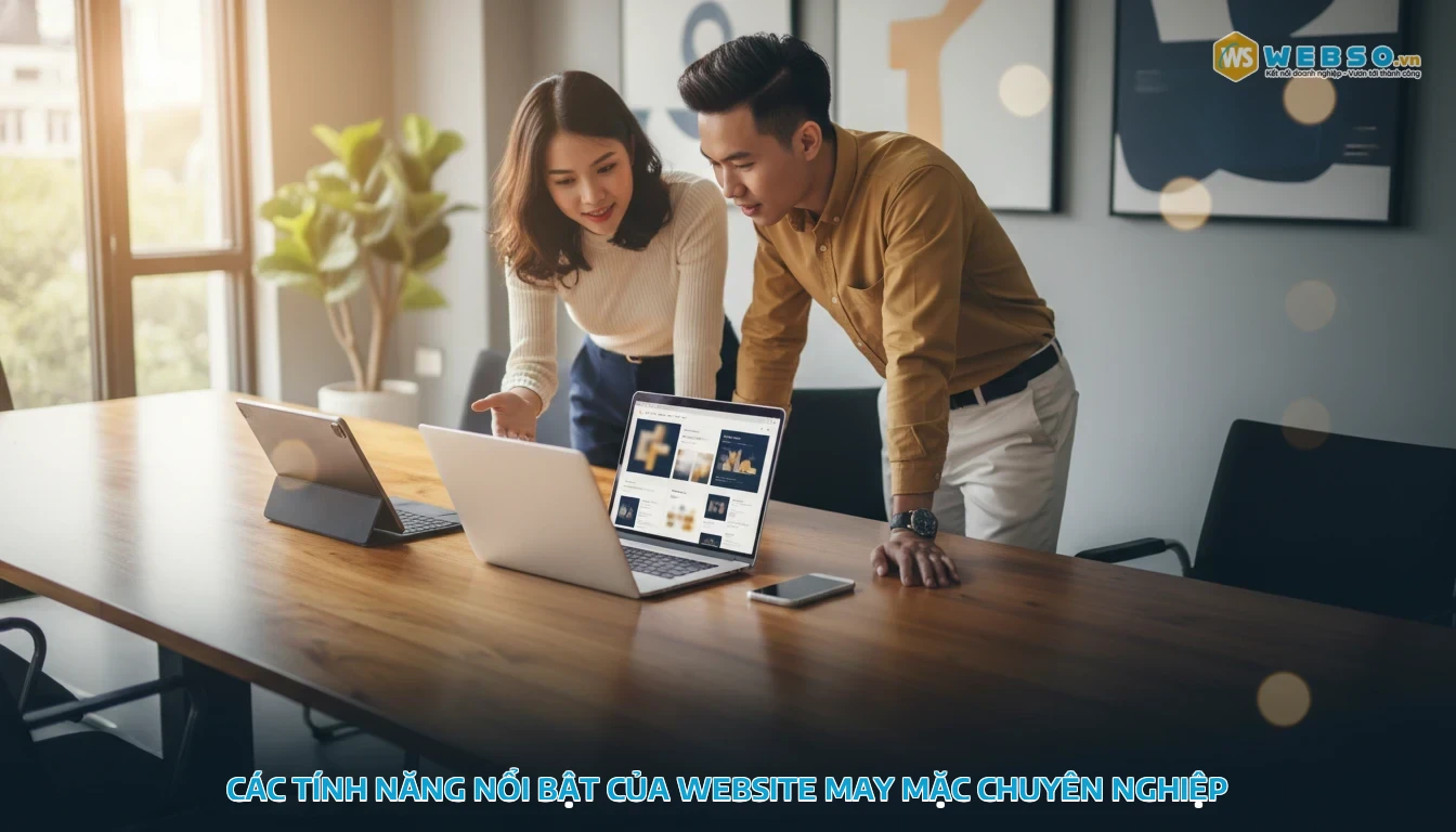thiết kế website may mặc - Các Tính Năng Nổi Bật Của Website May Mặc Chuyên Nghiệp