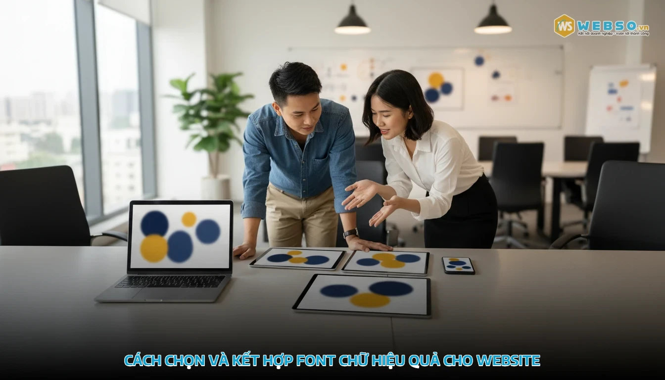 font chữ thiết kế web - Cách chọn và kết hợp font chữ hiệu quả cho website