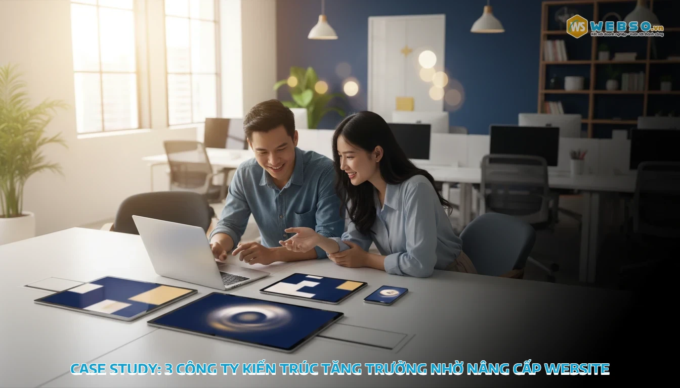 thiết kế website kiến trúc - Case Study: 3 Công Ty Kiến Trúc Tăng Trưởng Nhờ Nâng Cấp Website