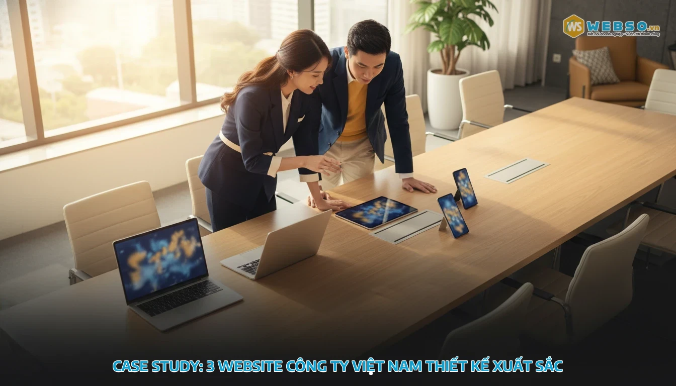 thiết kế web công ty - Case Study: 3 Website Công Ty Việt Nam Thiết Kế Xuất Sắc