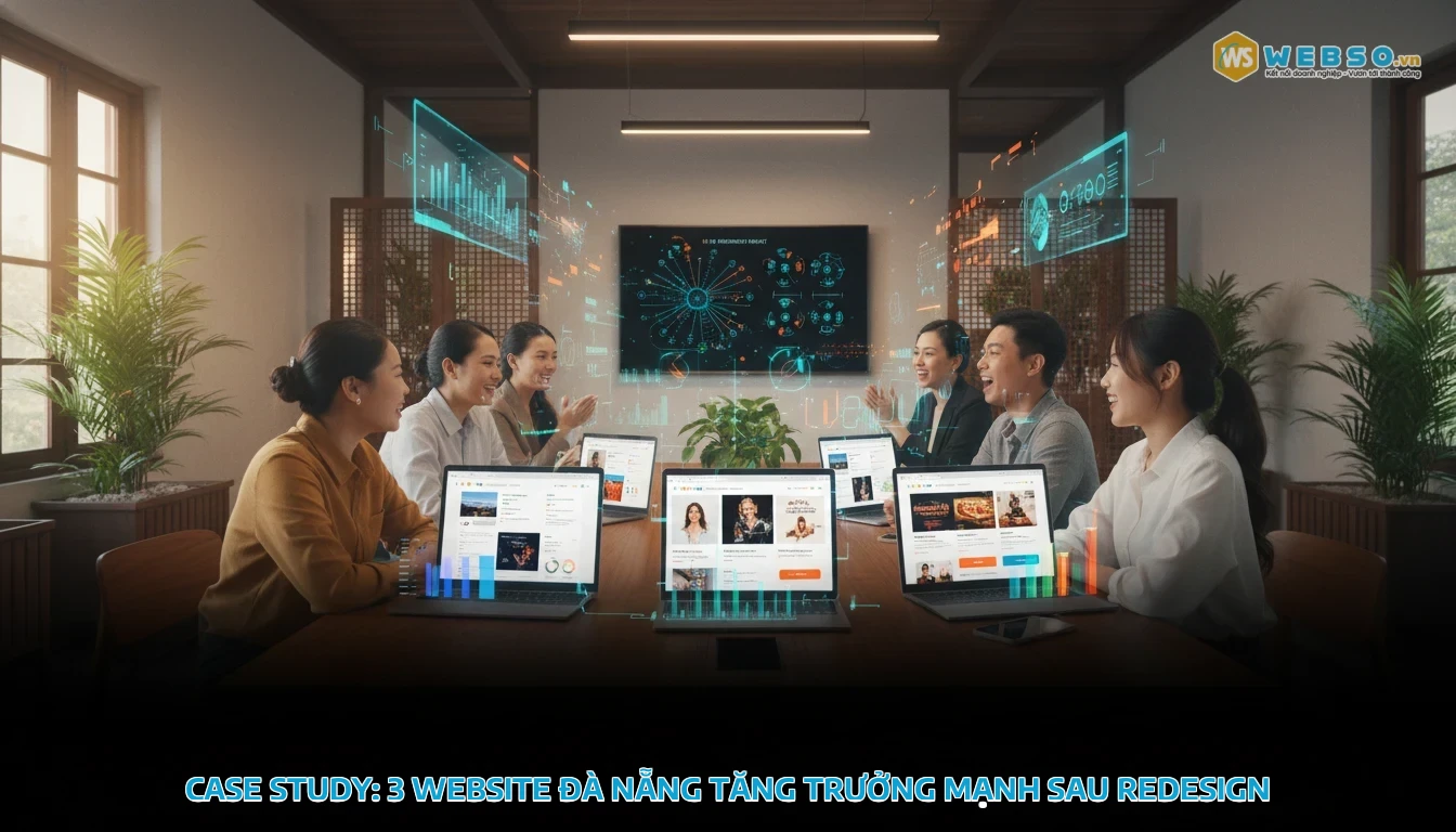thiết kế web đà nẵng - Case study: 3 website Đà Nẵng tăng trưởng mạnh sau redesign