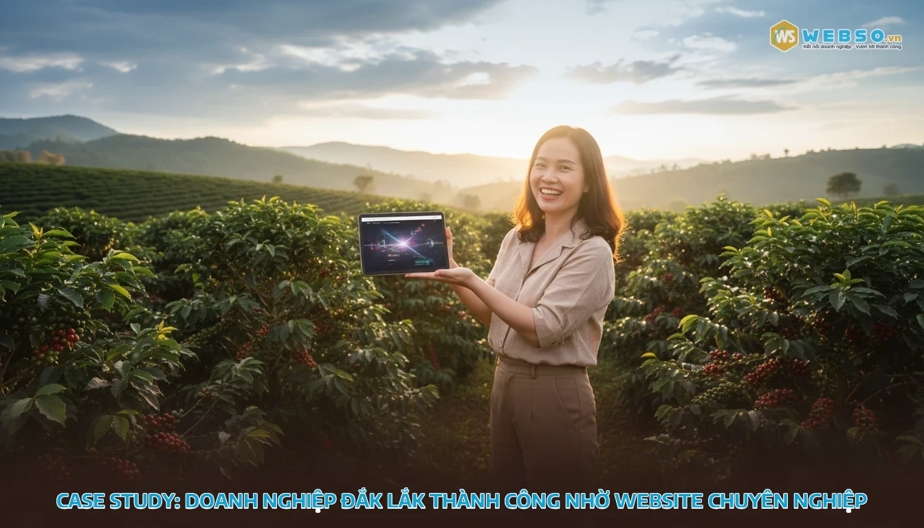 thiết kế website daklak - Case Study: Doanh Nghiệp Đắk Lắk Thành Công Nhờ Website Chuyên Nghiệp