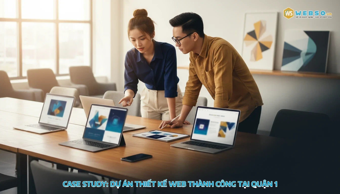 thiết kế web quận 1 - Case study: Dự án thiết kế web thành công tại quận 1