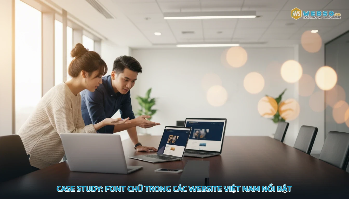 font chữ thiết kế web - Case study: Font chữ trong các website Việt Nam nổi bật