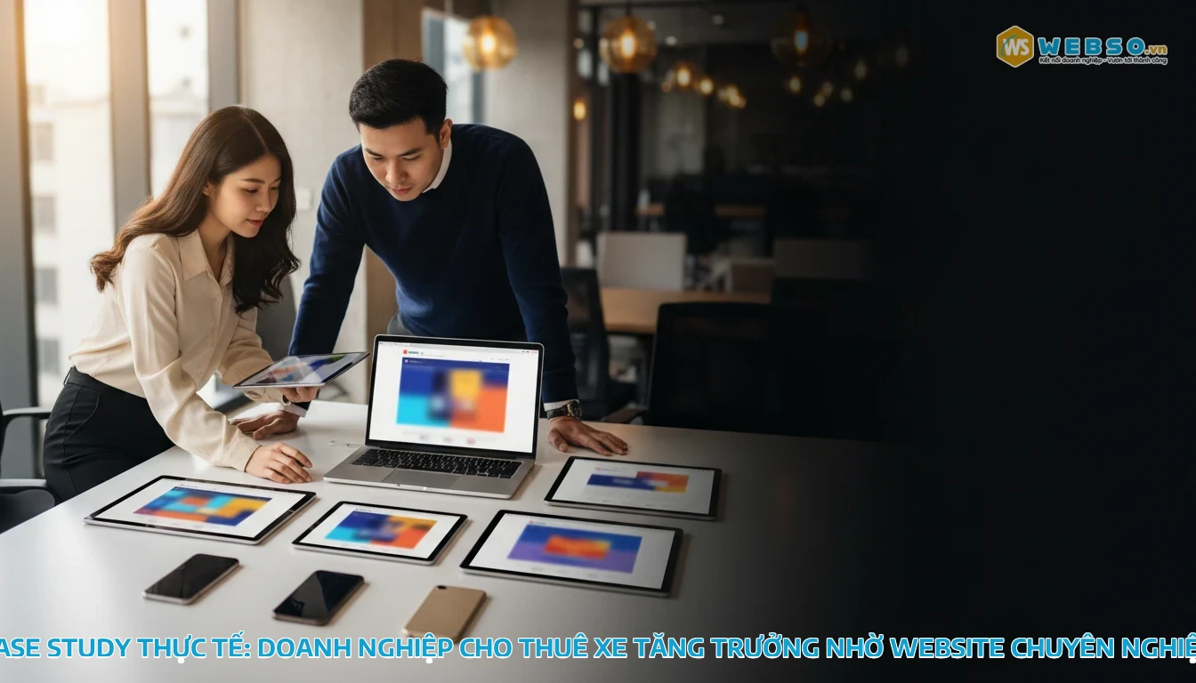 thiết kế web cho thuê xe - Case study thực tế: Doanh nghiệp cho thuê xe tăng trưởng nhờ website chuyên nghiệp