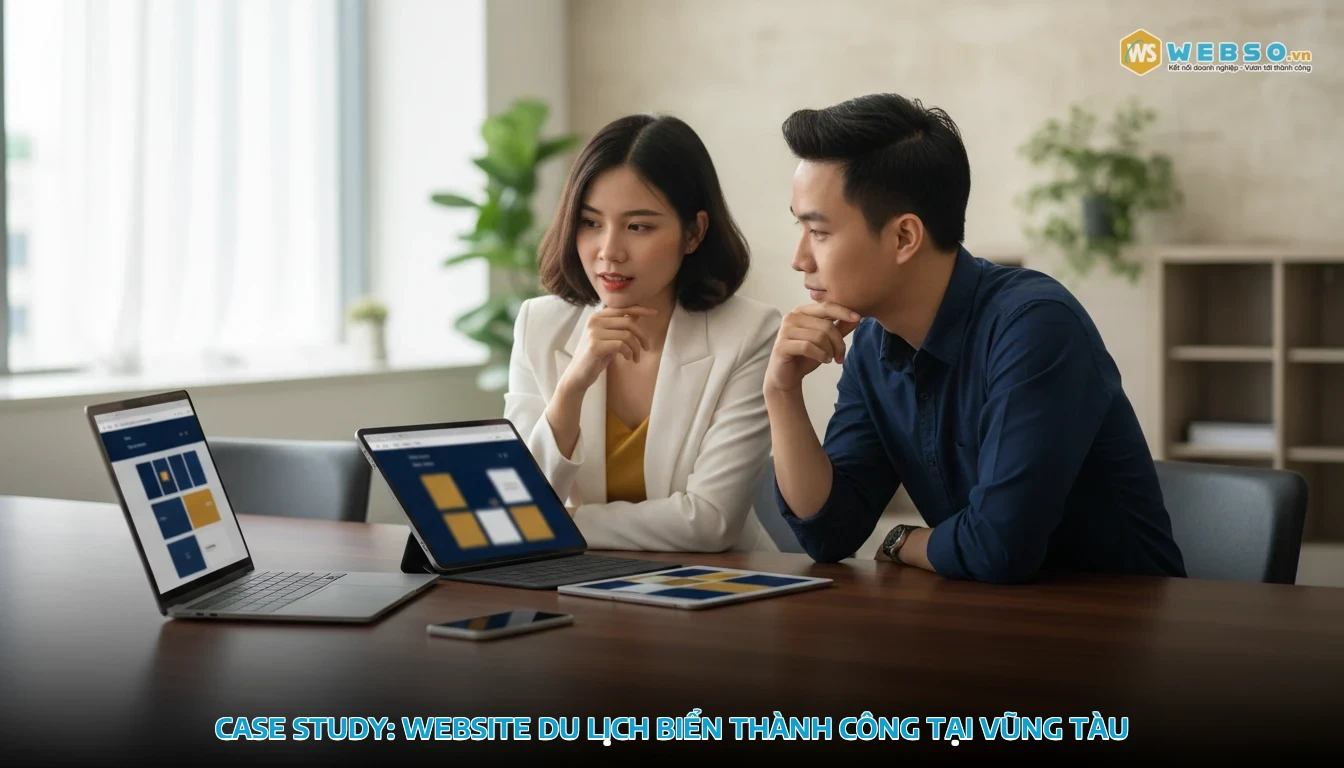thiết kế web vũng tàu - Case study: Website du lịch biển thành công tại Vũng Tàu