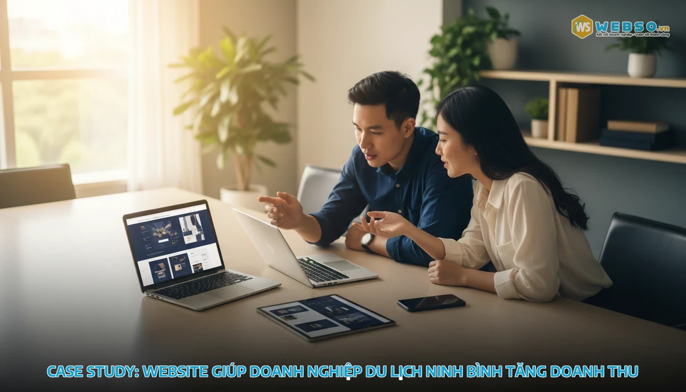 thiết kế website ninh bình - Case Study: Website Giúp Doanh Nghiệp Du Lịch Ninh Bình Tăng Doanh Thu
